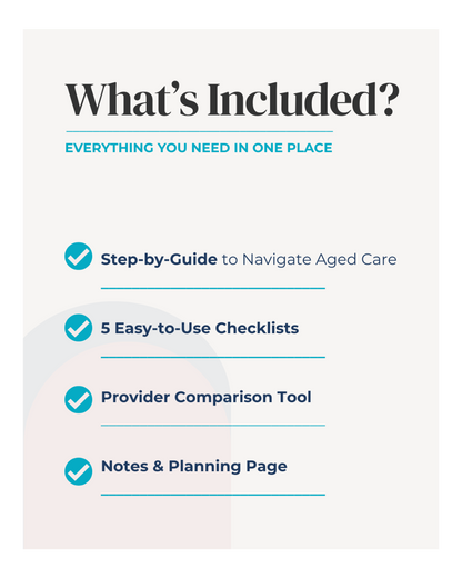 Live With Ease™ Your Guide to Navigating Aged Care in Australia