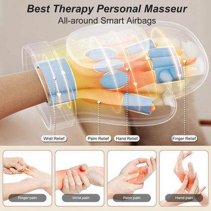 Live With Ease™ Cordless Hand Massager with Heat & Compression