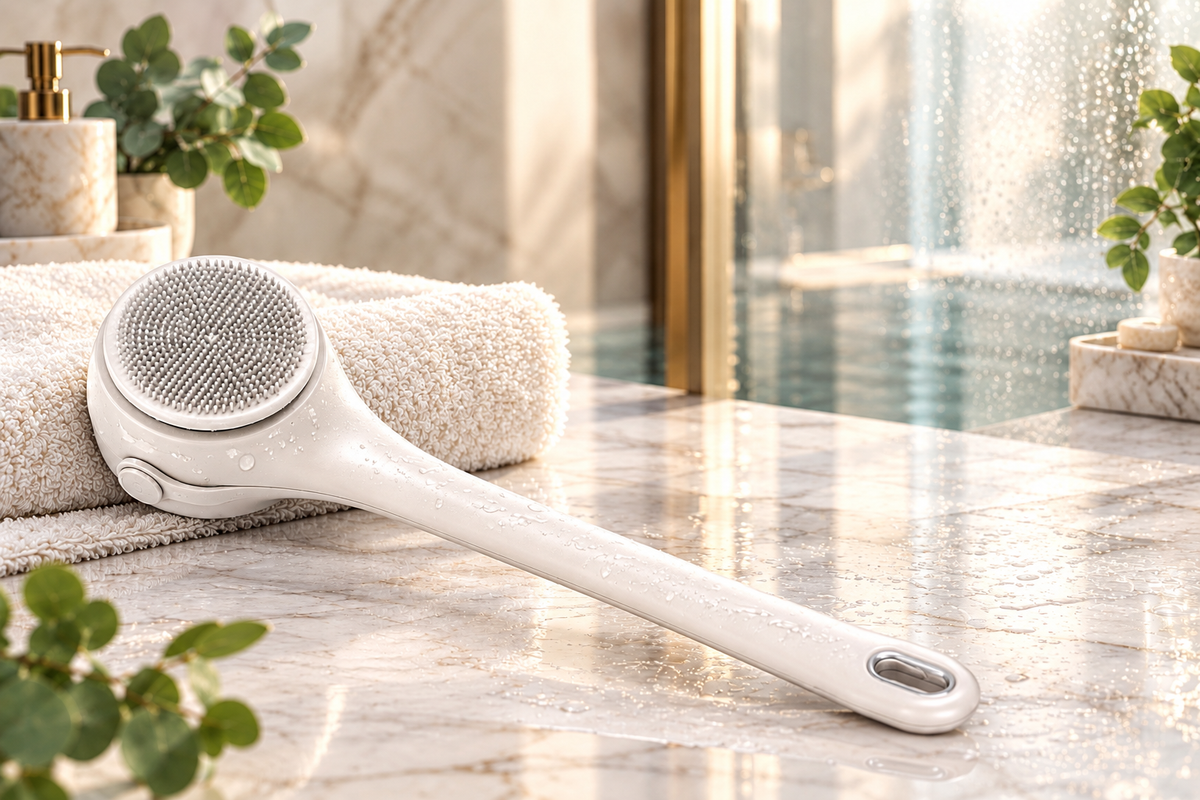 Live With Ease™ Body Buzz Motorised 360° Spinning Body Brush