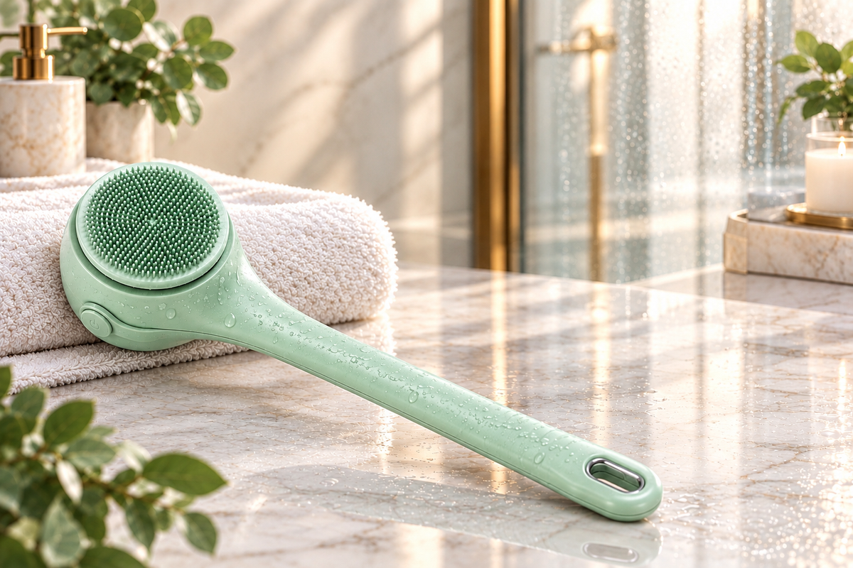 Live With Ease™ Body Buzz Motorised 360° Spinning Body Brush