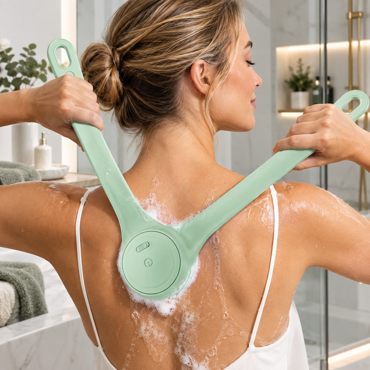 Live With Ease™ Body Buzz Motorised 360° Spinning Body Brush