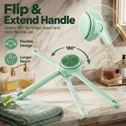 Live With Ease™ Body Buzz Motorised 360° Spinning Body Brush