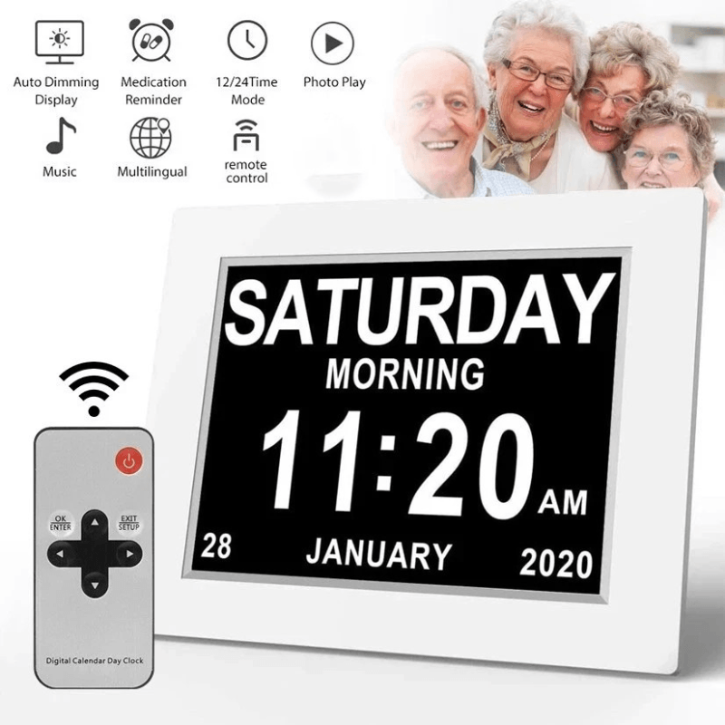 Live With Ease™ LED Digital Clock