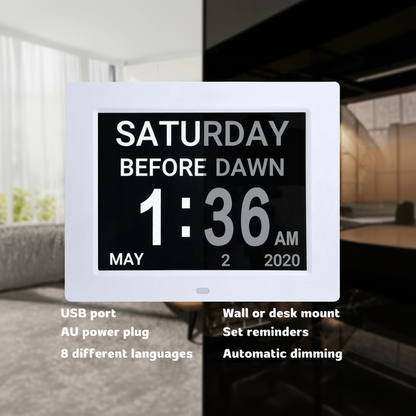 Live With Ease™ LED Digital Clock